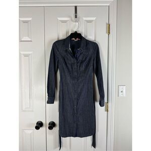 Boden Womens Denim Dress Size 2R